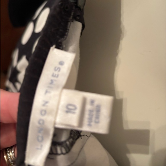 London Times polka dot summer dress 10 - Picture 6 of 6